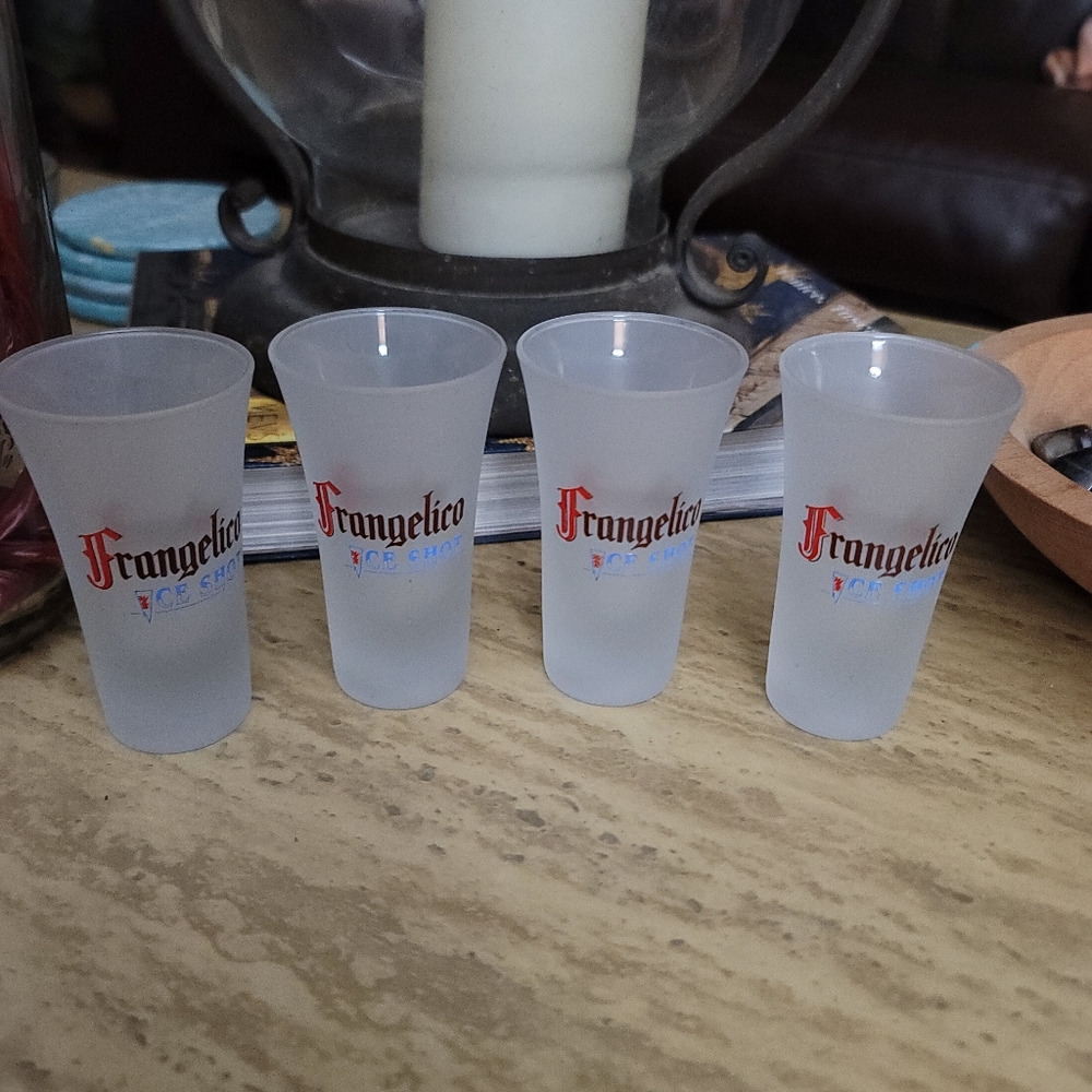 Frangelico set of 4 shot glasses